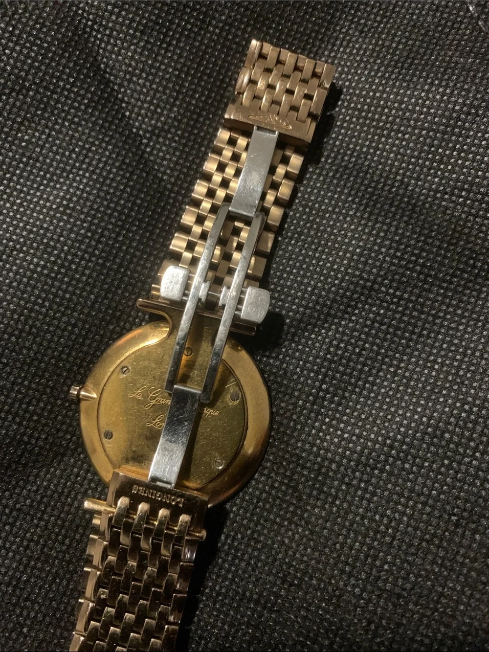 Longines Rose Gold Men's Dress Watch with White Dial